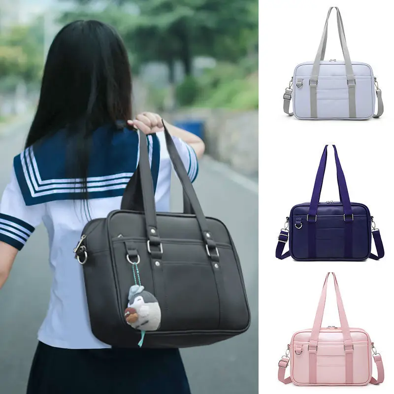 Women Handbag Japanese Style Laptop School Handbags Ladies JK Bags Girls Lolita Shoulderbag Cosplay Anime Tote Bag