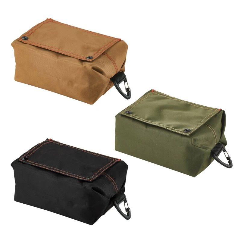 

Oxford Cloth Tissue Box Portable Toilet Paper Storage Bag Outdoor Camping Hanging Toilet Paper Holder Waterproof