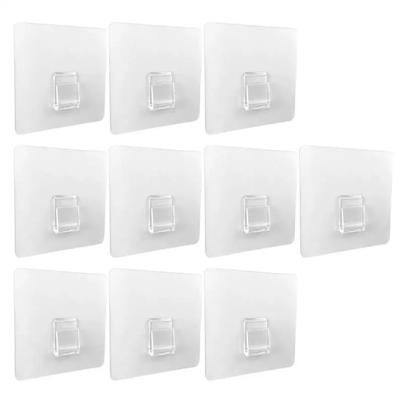 

Transparent Floor Mat Retainers Universal Adhesive Hook Car Floor Mat Clips Reusable Multipurpose Utility Hooks Carpet Fixing