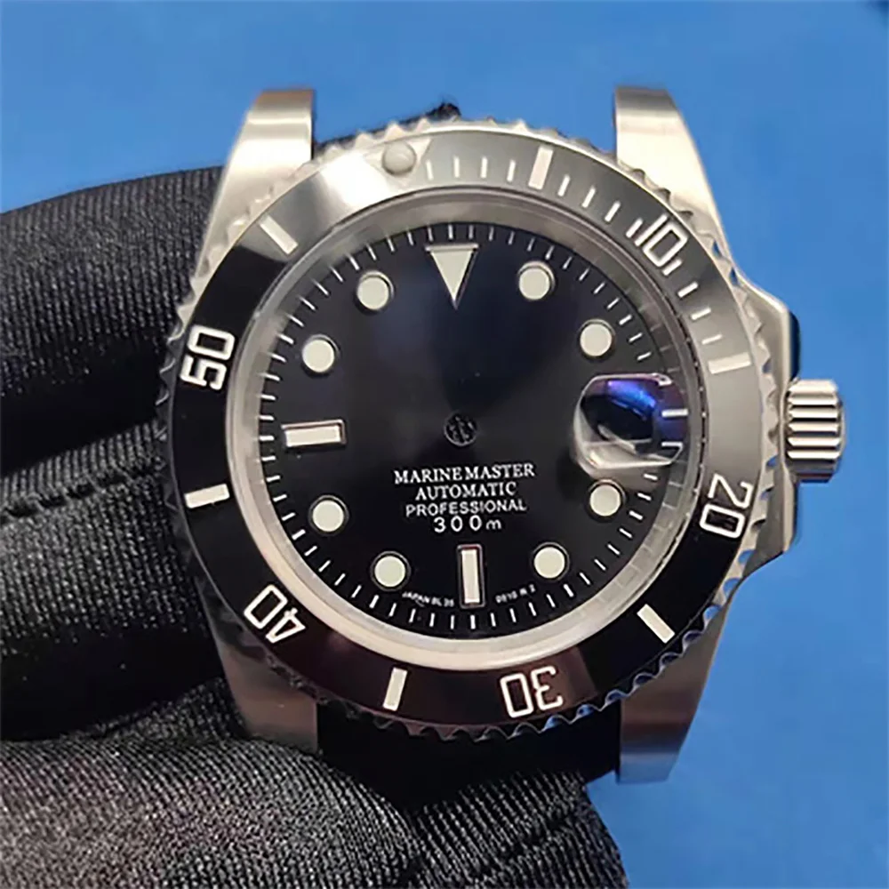 

41MM Watch Case Diving Watch Waterproof Case Dial Replacement Watch Case for NH35/36 Movement