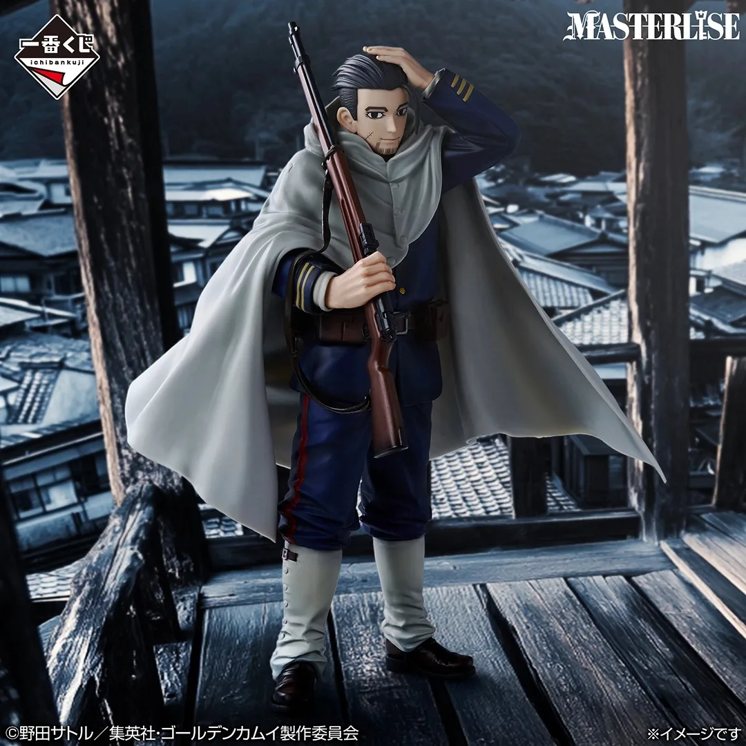 Фото Аниме-фигурки Bandai Ichiban Kuji Golden Kamuy Gold Rush Battle: Сугимото Саичи, Огата Хякуносукэ, Кайзоку, Ботаро — модель, игрушка, подарок №4
