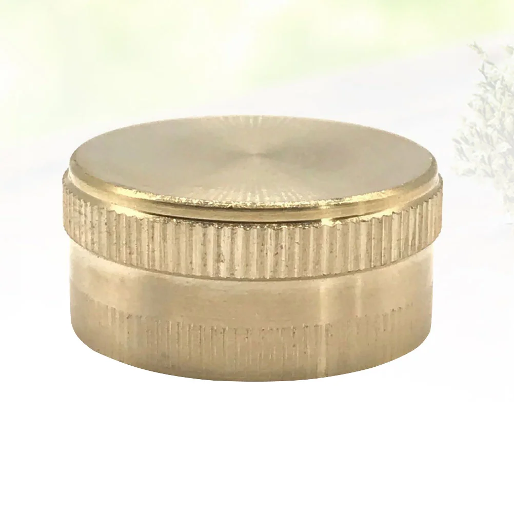 

Hose Cap End Garden Connector Brass Fitting Spigot Adapter Female Plugpipe Caps Water Sprinkler Hat