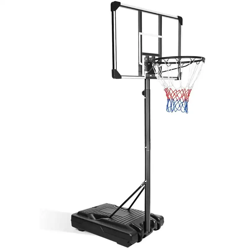 

Hoop, 6.2-8.5 FT - 35.4" Portable Basketball Hoops for Kids Teenagers