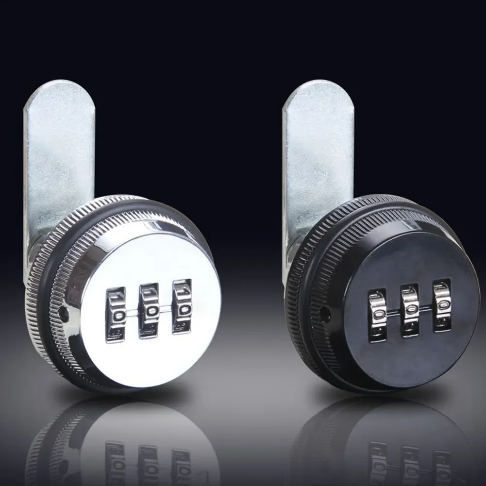 

NEW2023 3 Digit Security Password Keyless Drawer Cam Lock Combination Coded Door Cabinet Home Hardware Zinc Alloy Mail Box