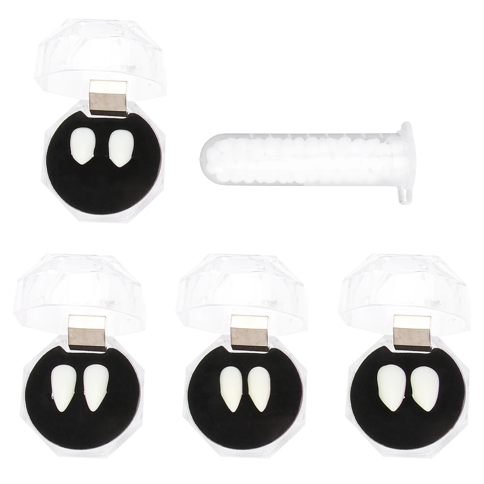 

1 Set Dentures Artificial Realistic Werewolf Dentures for Theme Party Costume