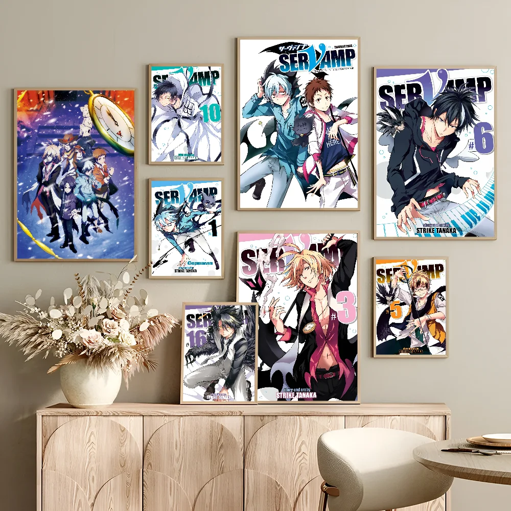 Servamp Large Size Shop Art Promotion Advertising Booth Flag Hanging Banners