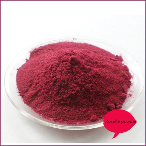 

Hibiscus sabdariffa powder 500g freshly ground, amazing color, new product, mask, Improve facial dull skin