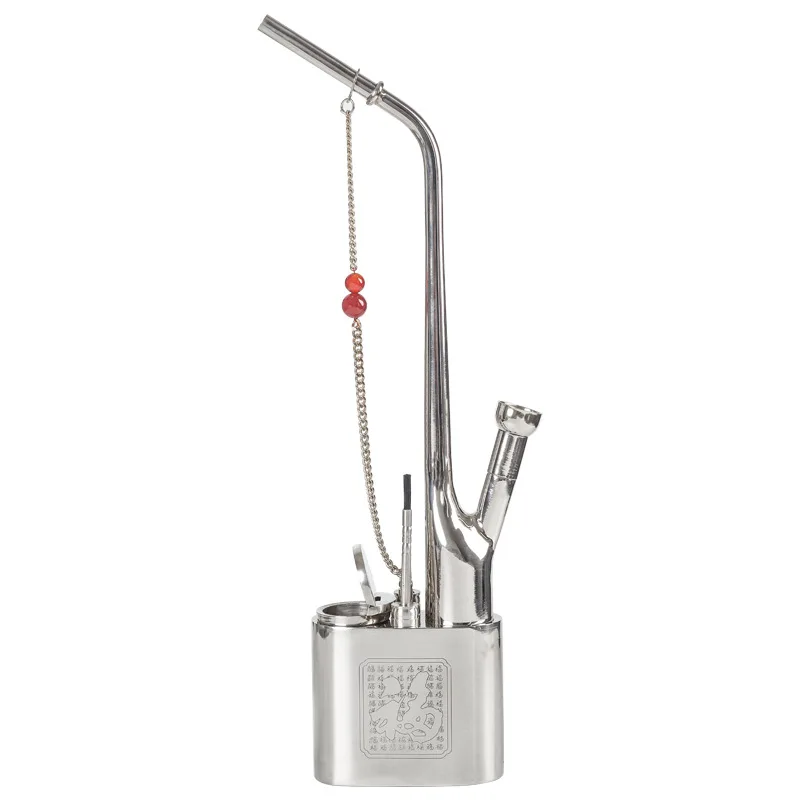 

Large retro old-fashioned pure copper hookah bag dual-purpose hookah pipe and kettle