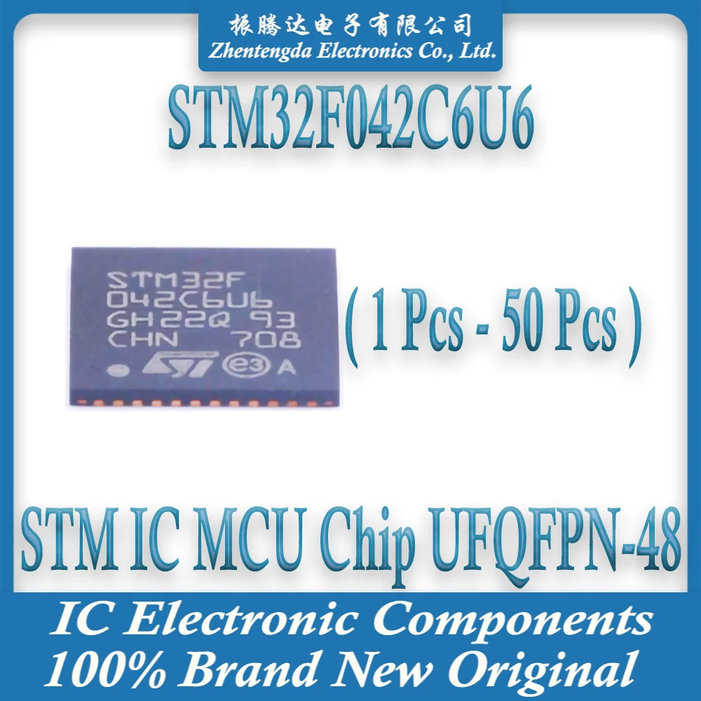 STM32F042 STM32F042C6U6 STM32F042C6 STM32F042C STM32F STM32 STM IC MCU Chip UFQFPN-48