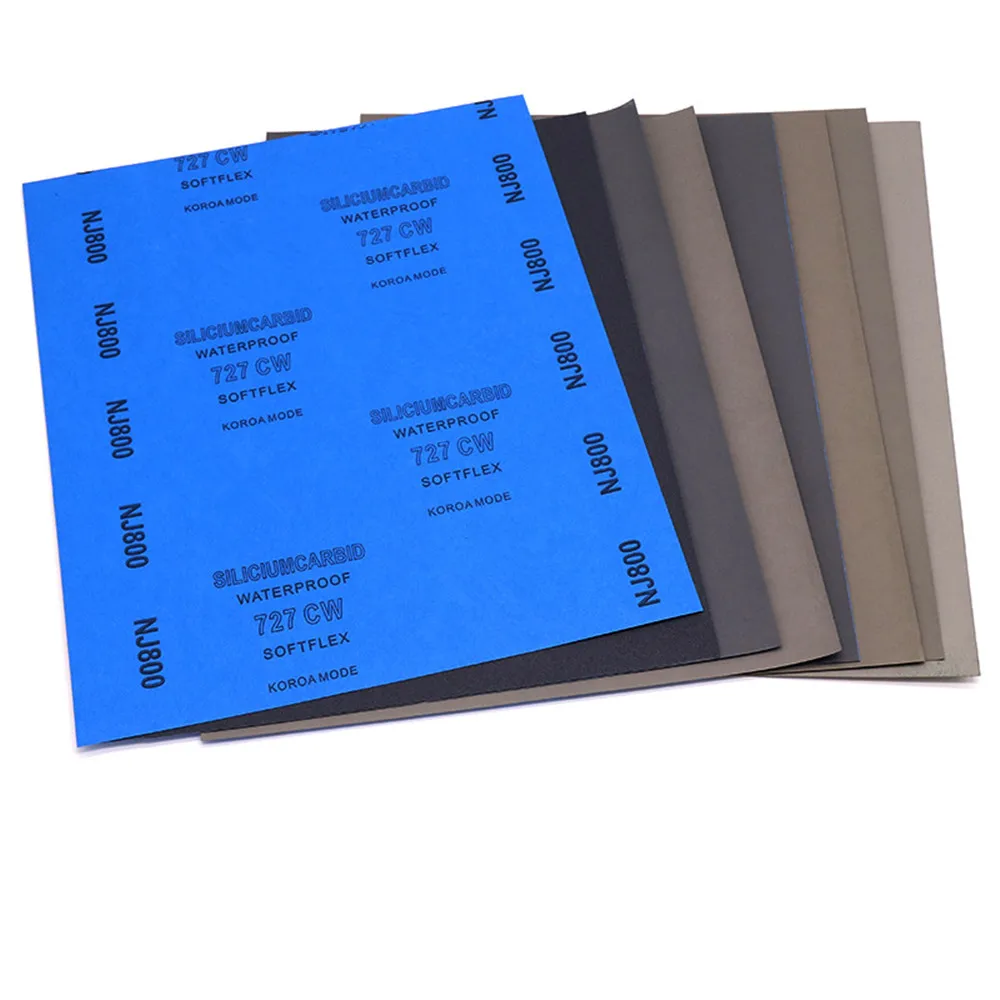 Наждачная бумага с зернистостью 80-10000 наждачная для влажной и сухой шлифовки