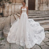 sparkly wedding dress white a line sweetheart lace up glitter wedding gown sequins exquisite applique formal bridal dresses 2022