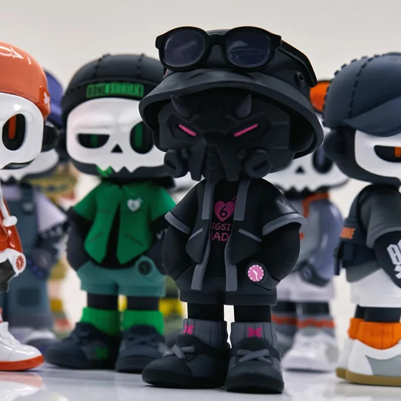 Фото Оригинальная серия Mr.Bone Generation Camping: 4-я серия коллекционных фигурок-сюрпризов (Blind Box) – крутой декор, настольное украшение, модель, эксклюзивный подарок №4