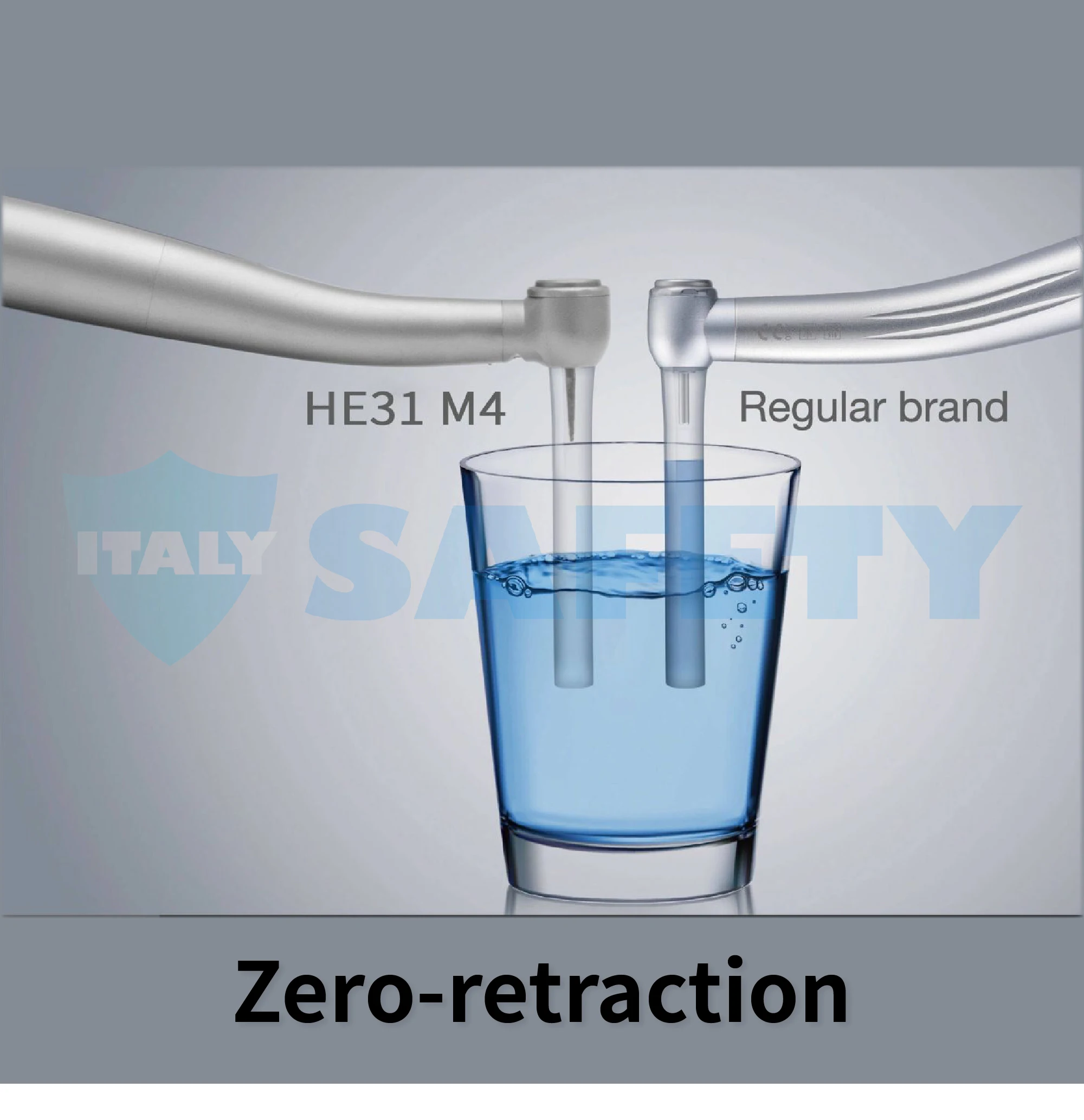 Безопасная двойная воздушная насадка не засорения высокоскоростной инструмент