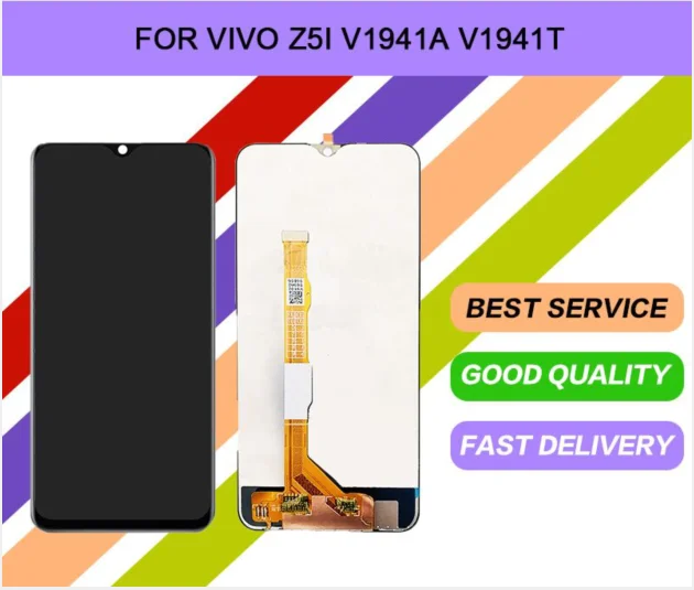 

6,53 "Оригинальный ЖК-дисплей для Vivo Z5I V1941A V1941T сенсорный экран дигитайзер новая сборка