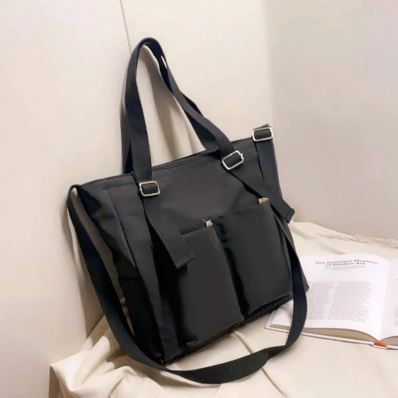 

Xierya Women Bag Shoppers Simple Fashion Zipper Handbags Shoulder Waterproof Large Capacity Tote Bags 2022 Woman Brand Crossbody