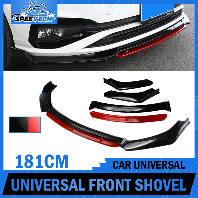 4PC Universal Car Front Bumper	