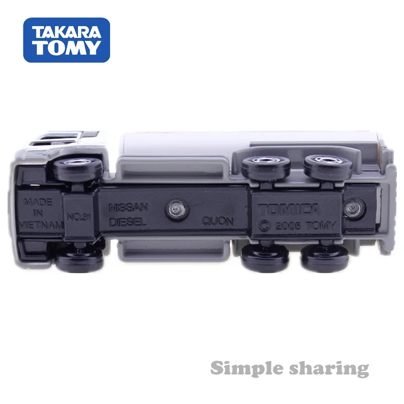 Takara Tomy Tomica No.90 UD Грузовики Eneos Танковый грузовик Модель автомобиля Комплект литья