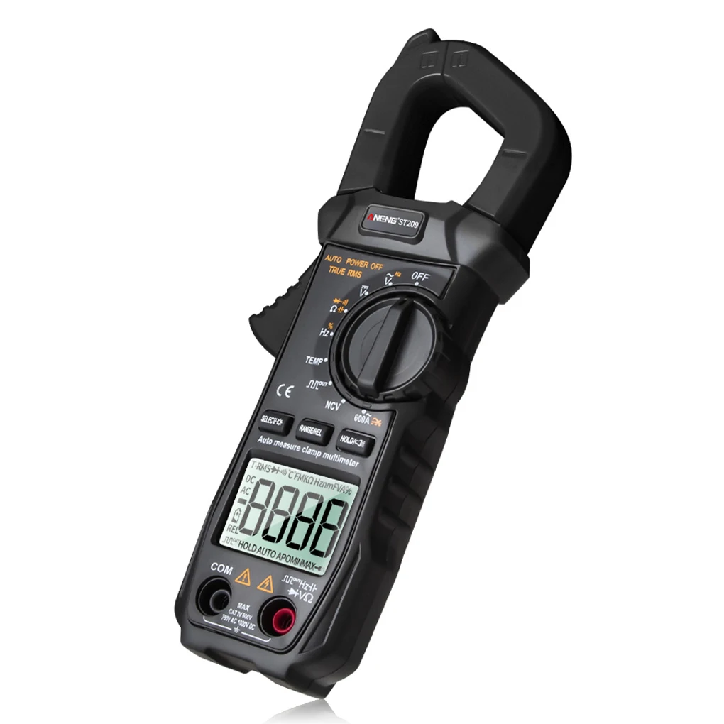 

ANENG ST209 Clamp Multimeter LCD Backlight Detector Tester Resistance Capacitance Frequency Multifunctional Current