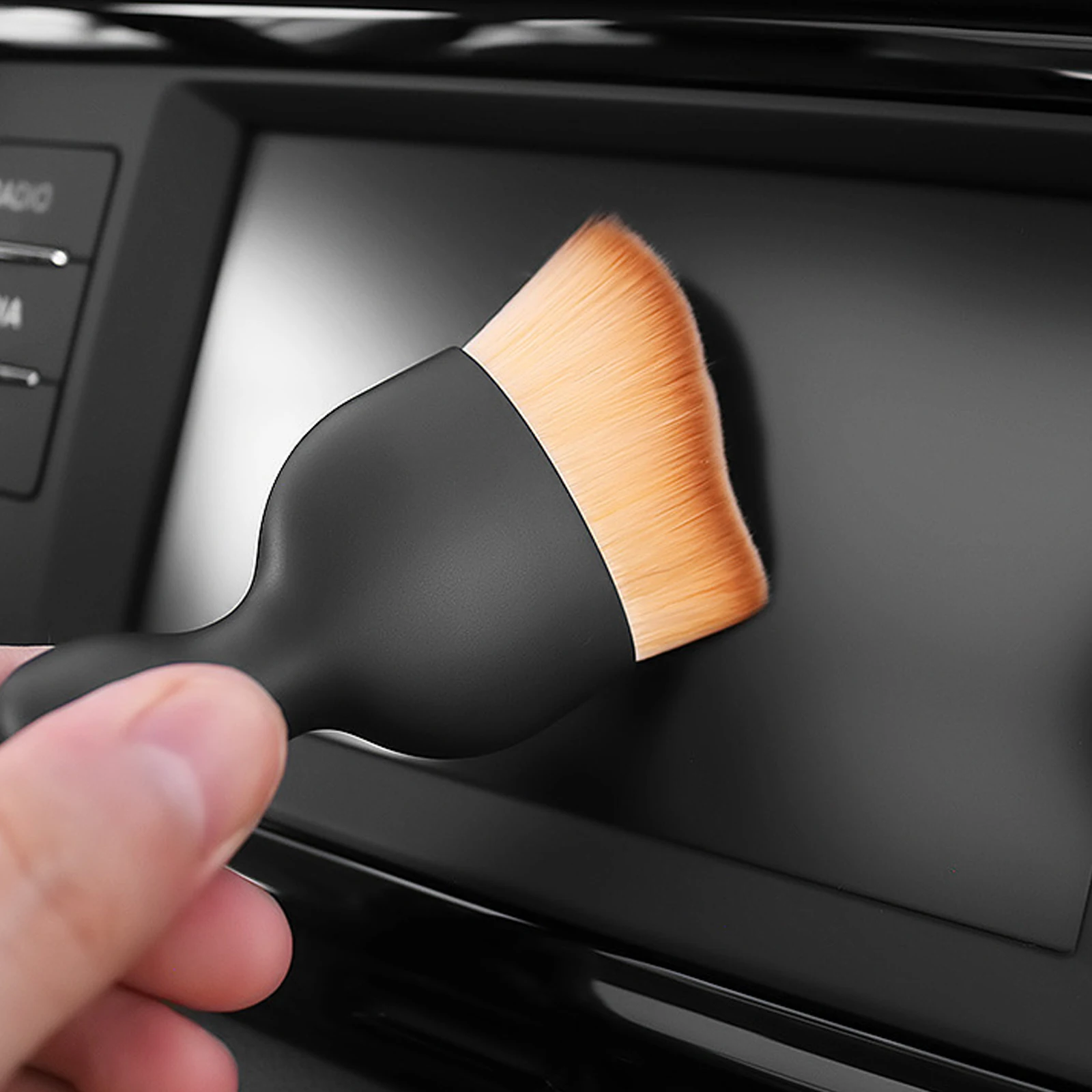 

Car Interior Cleaning Soft Brush Dashboard Air Outlet Gap Dust Removal Detailing Brush Clean Tools Auto Maintenance