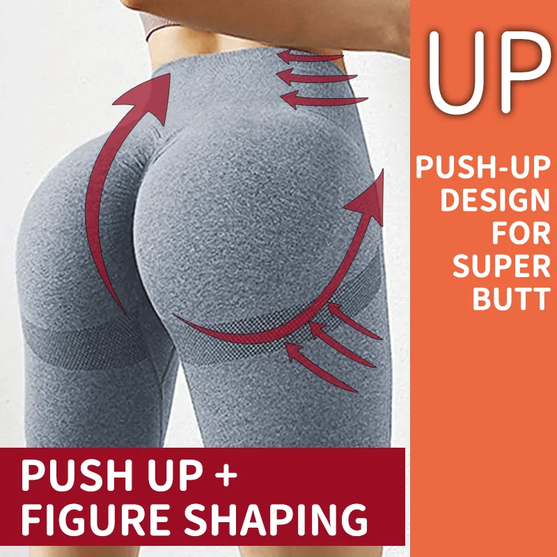 Women Yoga Short Pants Lady Yoga Shorts High Waist Workout Shorts Fitness Yoga Lift Butt Fitness Gym Running Sportswear Leggings