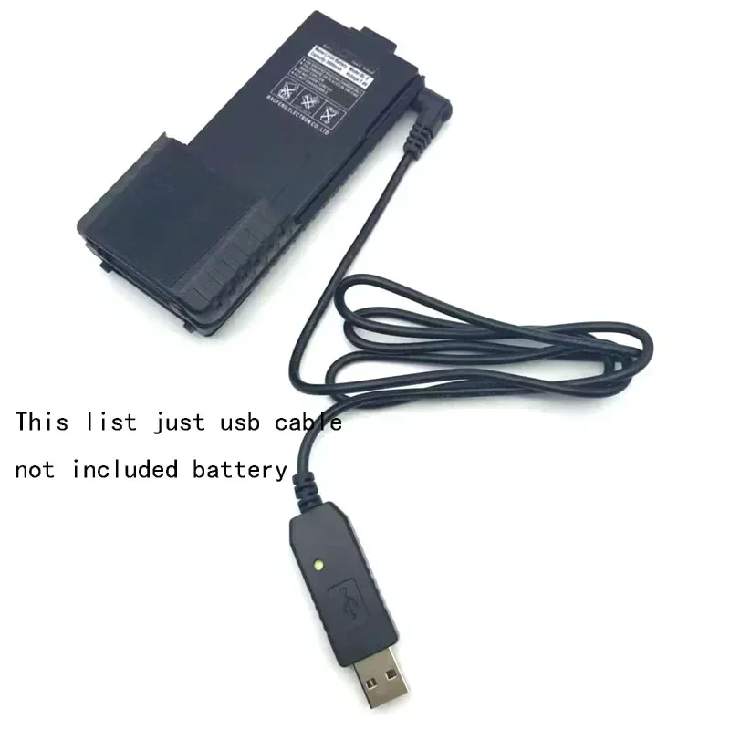 Лот, 10 шт., USB-кабель для зарядного устройства для рации BaoFeng UV-5R, удлиненный аккумулятор UV-82 UV-S9 BF-UVB3 F8HP Plus, радиолюбитель, Прямая поставка (art.: 3920ccd7dedaf) - 3920ccd7dedaf