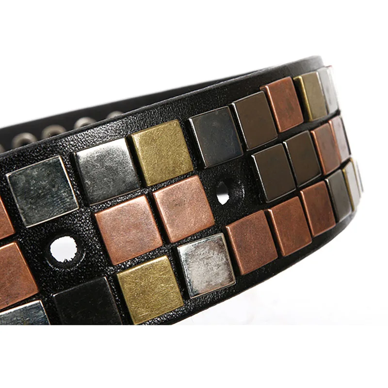 Ремень женский из натуральной кожи с плоской инкрустацией 2022 | Аксессуары для