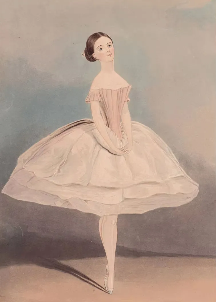 

Плакат "Девушка Балет" на холсте