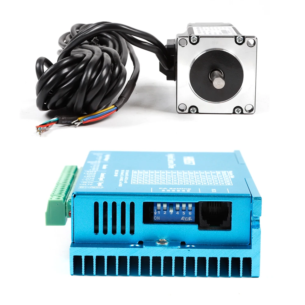 

ACT MOTOR GMBH 1PCNema23 Closed Loop Stepper 1.2Nm 4A+ 1PC Driver HBS57 Engrave