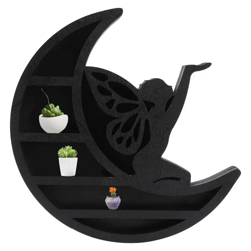 

Хрустальная полка, деревянная Хрустальная витрина, настенная полка с кристаллами и эфирным маслом, уникальная Хрустальная полка, витрина