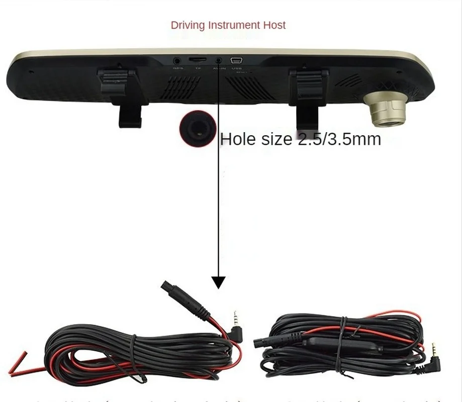 

5.5M Car Rear View Parking Backup Camera Video Reverse Camera Cable Cord Vehicle Rear View Parking Video Extension Line Public