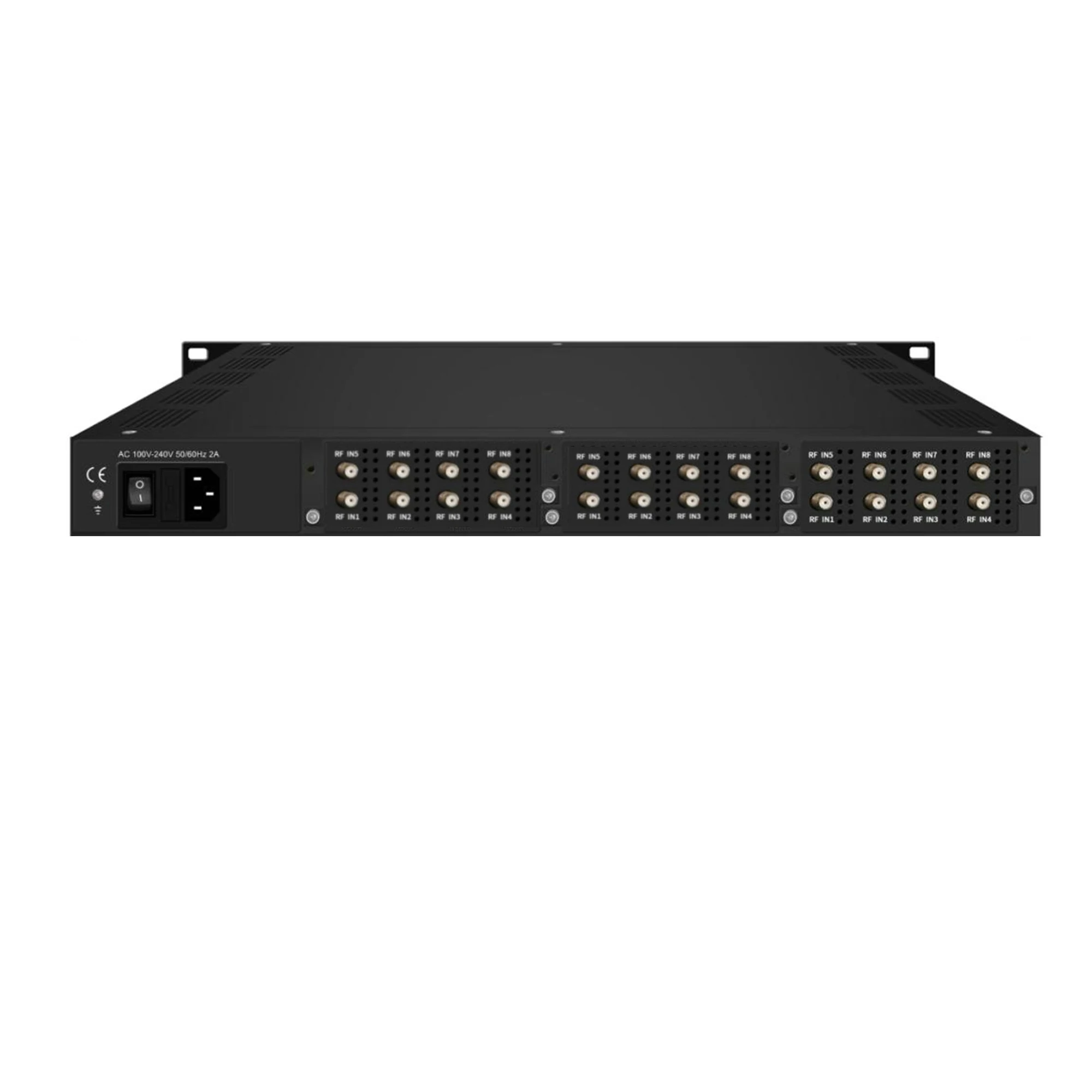 Фото Тюнер к серверу IPTV RF к IPTV DVB-S2 DVB-T2 DVB-C ISDBT ATSC RF к IP-систему корпоративного веб-телевизора в отеле №3