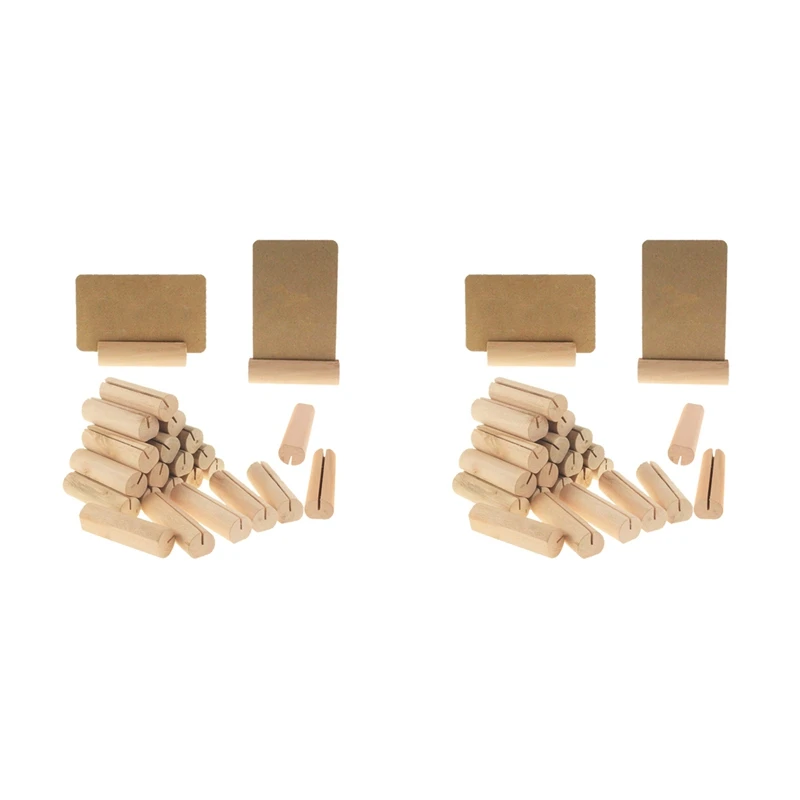

40 шт., деревянные зажимы для фотографий