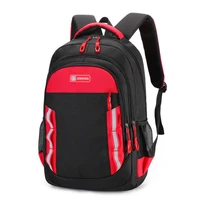 xierya high capacity backpack fashion unisex couples bags men women leisure business backpacks laptop bag black red