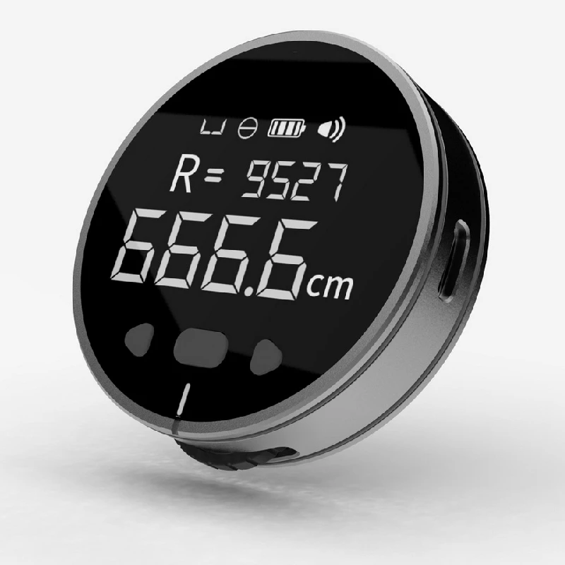 

8 In 1 Digital Electronic Ruler Distance Meter 99M Portable Multifunctional Rangefinder Arc Curve Volume Measuring Tools