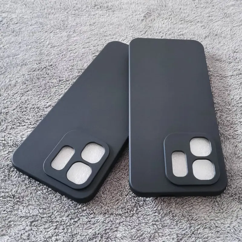 Роскошный противоударный ультратонкий матовый чехол для Infinix Smart 9 мягкая задняя