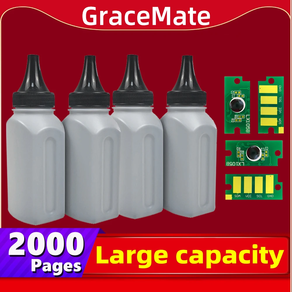 

GraceMate Black Toner Powder Chip Compatible for XEROX Phaser 6510 WorkCentre 6515 6515dni Extra Capacity Toner Cartirdge