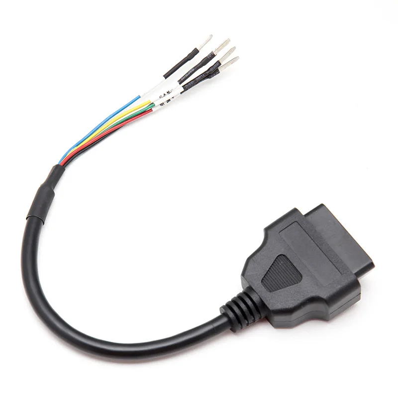Универсальный 16-контактный разъем OBD2 для мотоцикла K + CAN кабель подходит