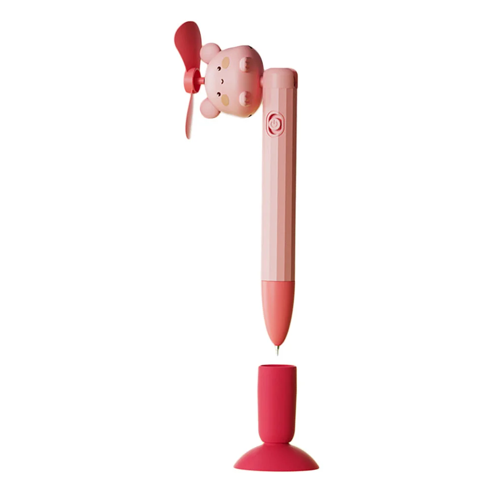 

Pen Fan Pens Kids Writingpencils Ballpointmininovelty Party Handheld Summer Bulk Hand Creative Pocket Cuteportable Favors