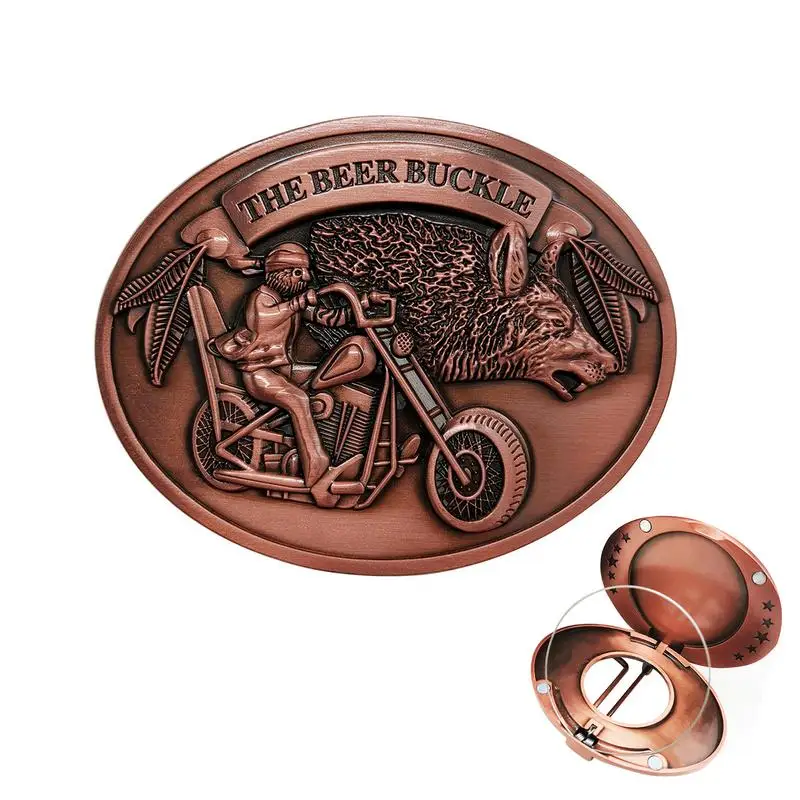 

Beer Belt Buckle Portable Hands-Free Beverage Can Holder Easily Carry Beer Cup Holder With You For Picnic Party BBQ Camping