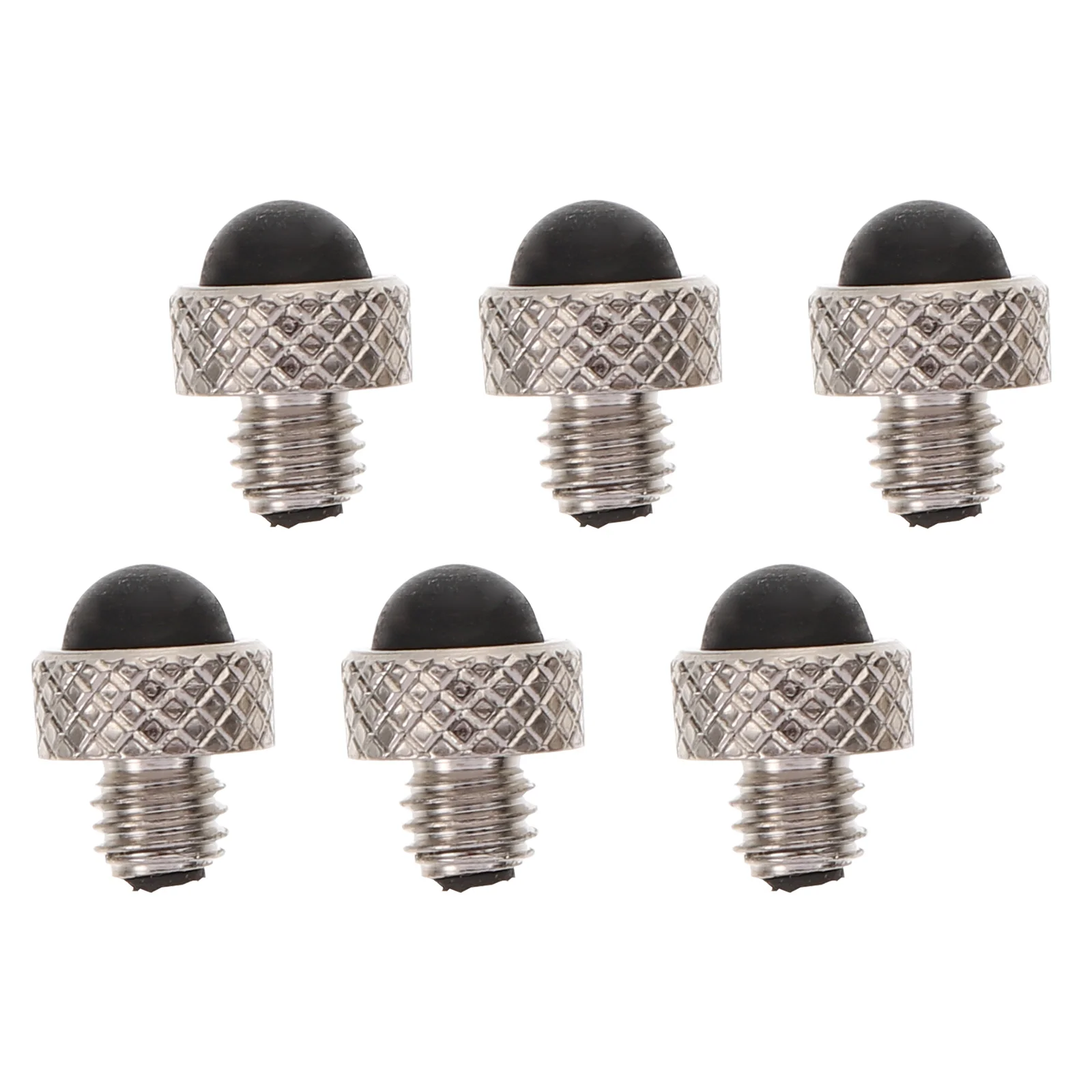 

6pcs Metal Silencers Fine Useful Durable Simple Scissors Muffler Replacement Silencers Hair Scissors Accessory