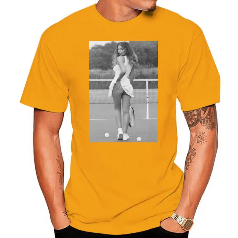 

Sexy Tennis Player Bottom As On Court Men Women Unisex T-Shirt 2745 Free Shipping Tee Shirt