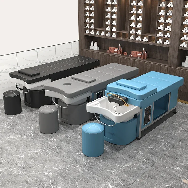 Mobilier De Salon Coiffure Professionnel Lavatorio Spa Cabeca Обратная промывка Шампунь Кресло Голова