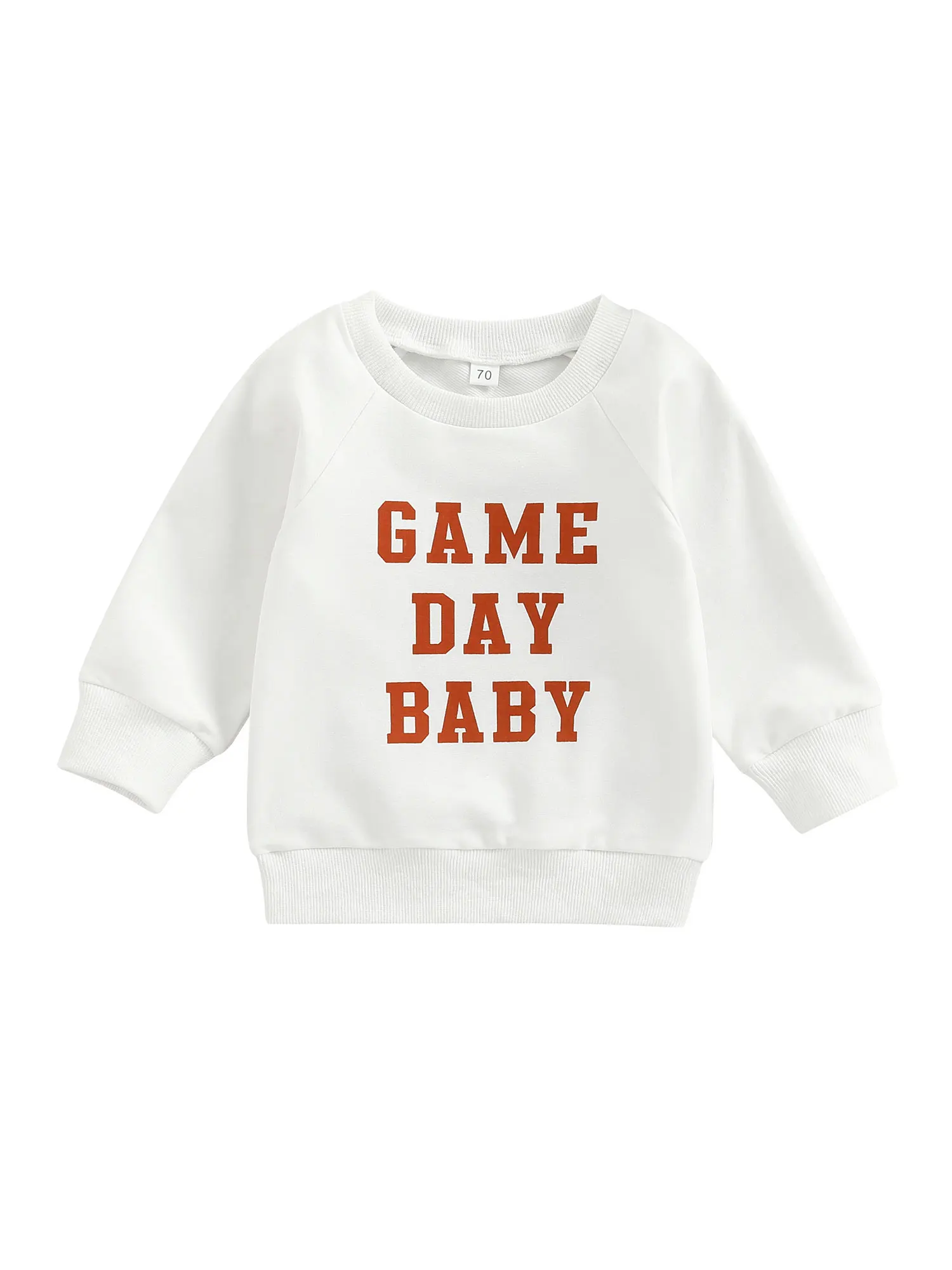 

Футболка с длинным рукавом для маленьких девочек и мальчиков