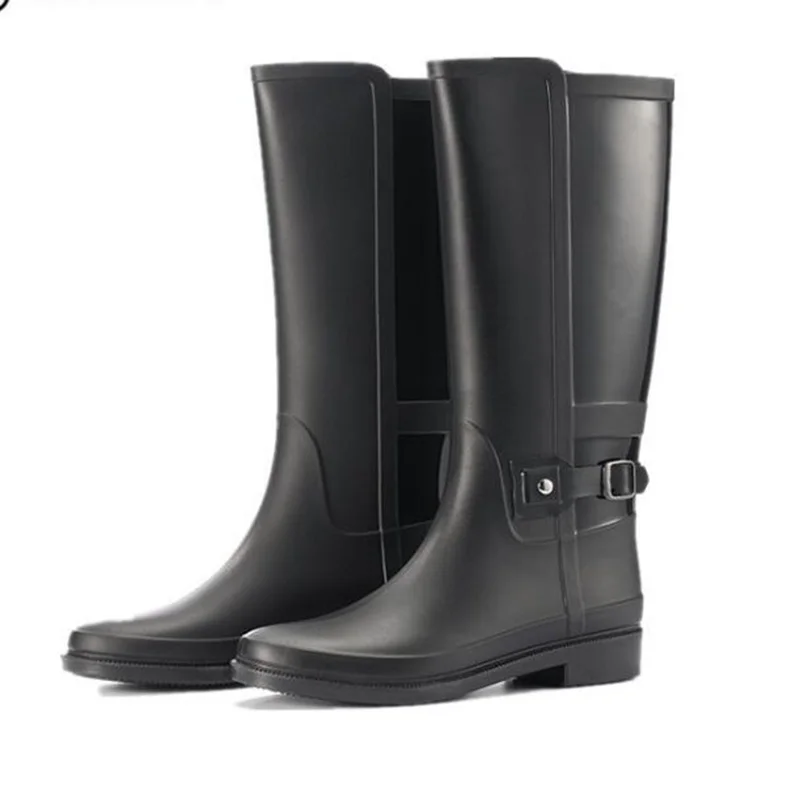 

Women's sy986 rainboots, fashion boots for women long water-proof, buckled boots