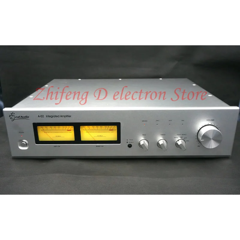 

A-02 включает в себя усилитель мощности Hi-Fi и телефонный усилитель, схему Swiss FM300A, цепь тональной передачи с тремя счетчиками ken и VU