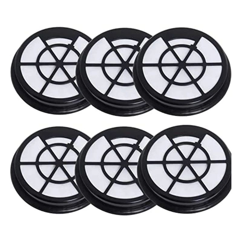 

6Pack Replacement Vacuum Filters For Eureka NEN110B NEN110A NEN110D Whirlwind Lightweight Corded Canister Vacuum Cleaner