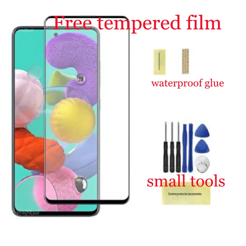 Для Samsung galaxy A50 2019 A505F/DS A505F A505FD A505A сенсорный экран дигитайзер в сборе для Galaxy A50S