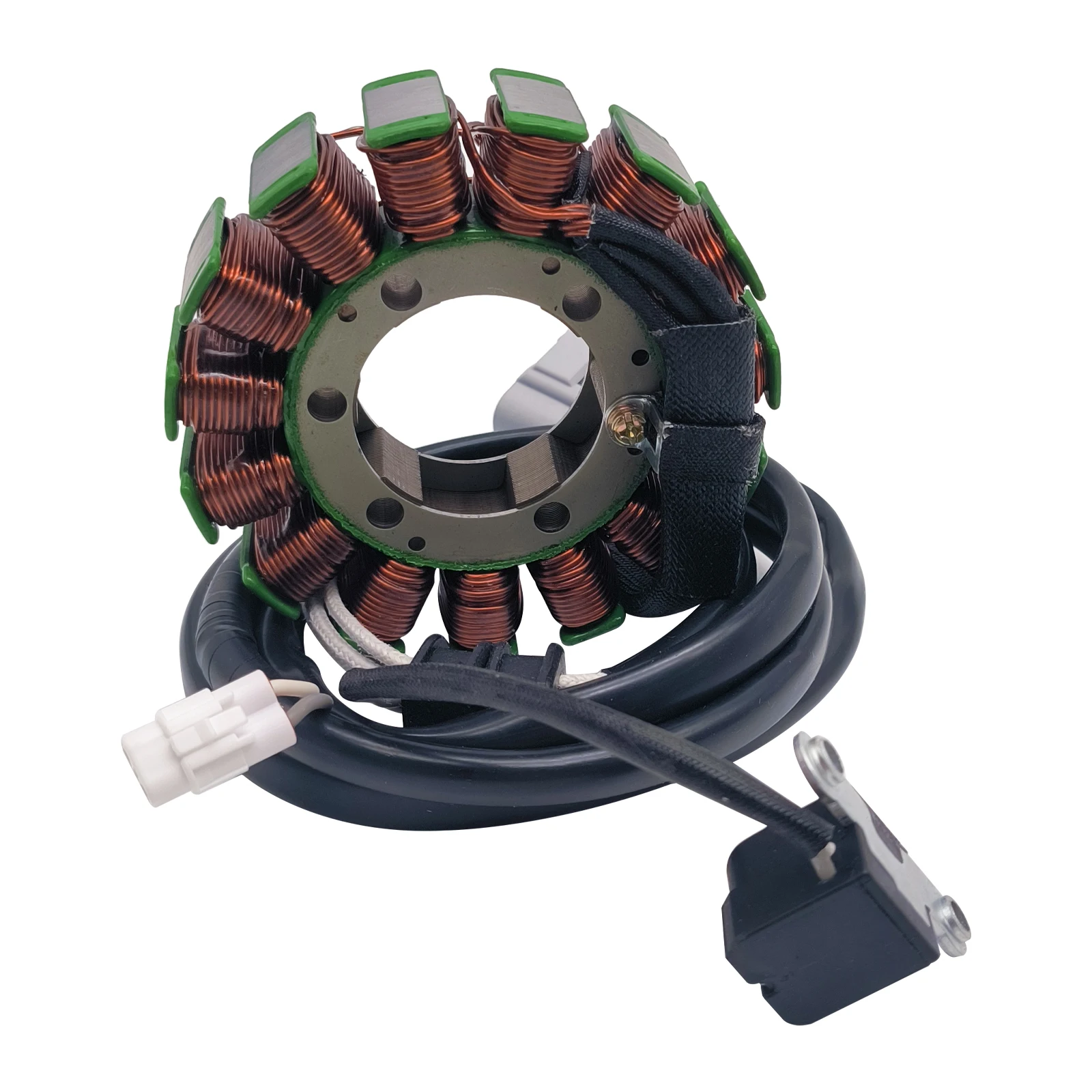 Generator Stator For Yamaha 2007-2020 YFM 700 Grizzly YFM 550 Grizzly 3B4-81410-00-00 / 28P-81410-00-00 / 28P-81410-01-00