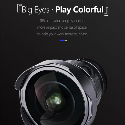 AstrHori 12 мм F2.8 объектив «рыбий глаз» полнокадровый