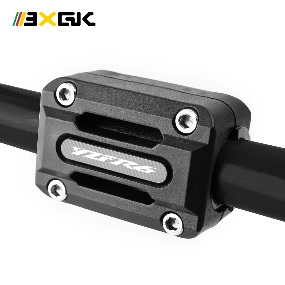 

For YAMAHA YZFR6 YZF-R6 R6 2005- 2019 2020 2021 Motorcycle Crash Bars Decorative Engine Bumper Block Guard Fits